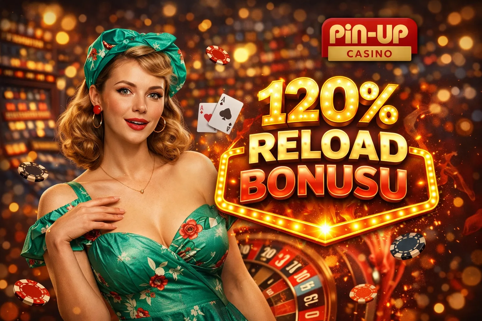 Pin Up 120 Reload Bonusu